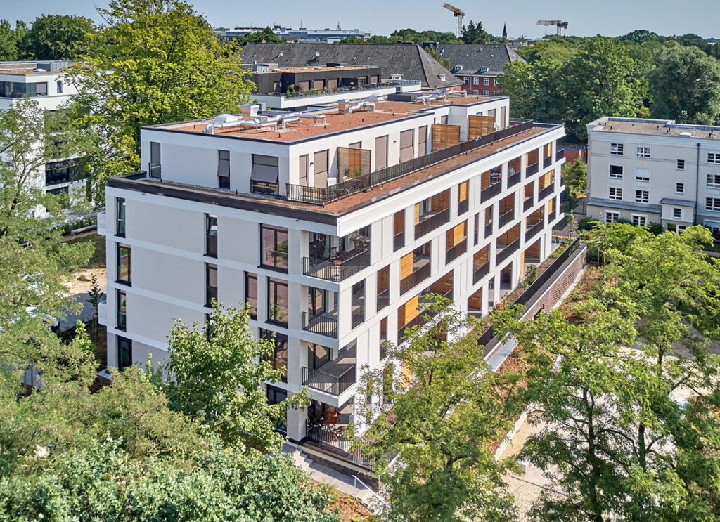 Wohngebäude Rotbuchenhain mit BHKW-Nahwärmeanschluss